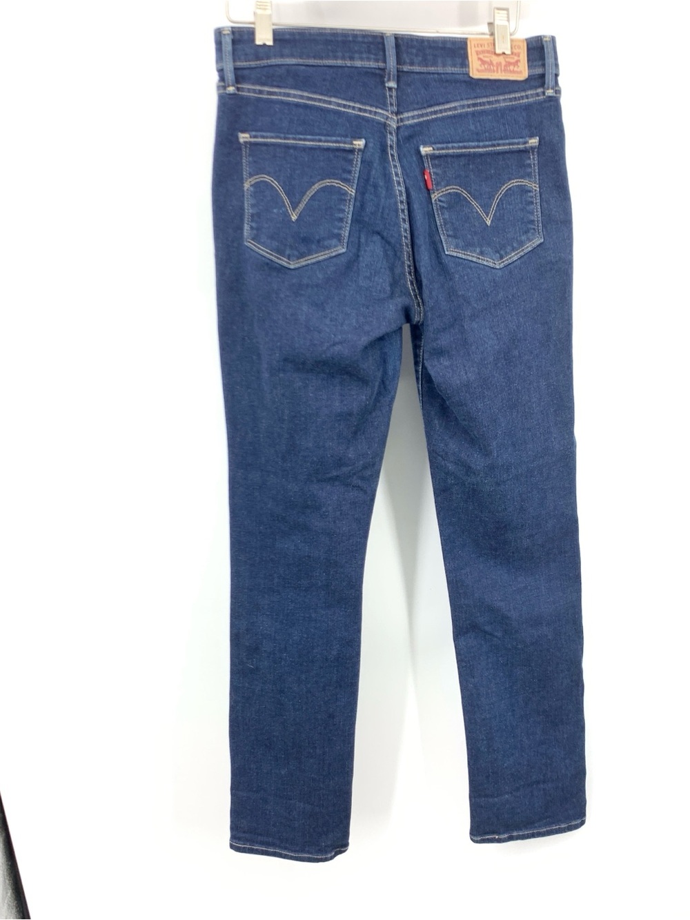 Levis Women Size 6 Jeans Dark Wash Classic Mid Rise Skinny Pants Stretch Denim - Picture 3 of 7